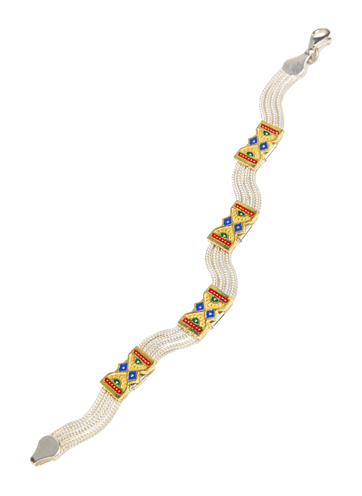 Fikriye Bracelet - Handmade 925 Sterling Silver Necklace